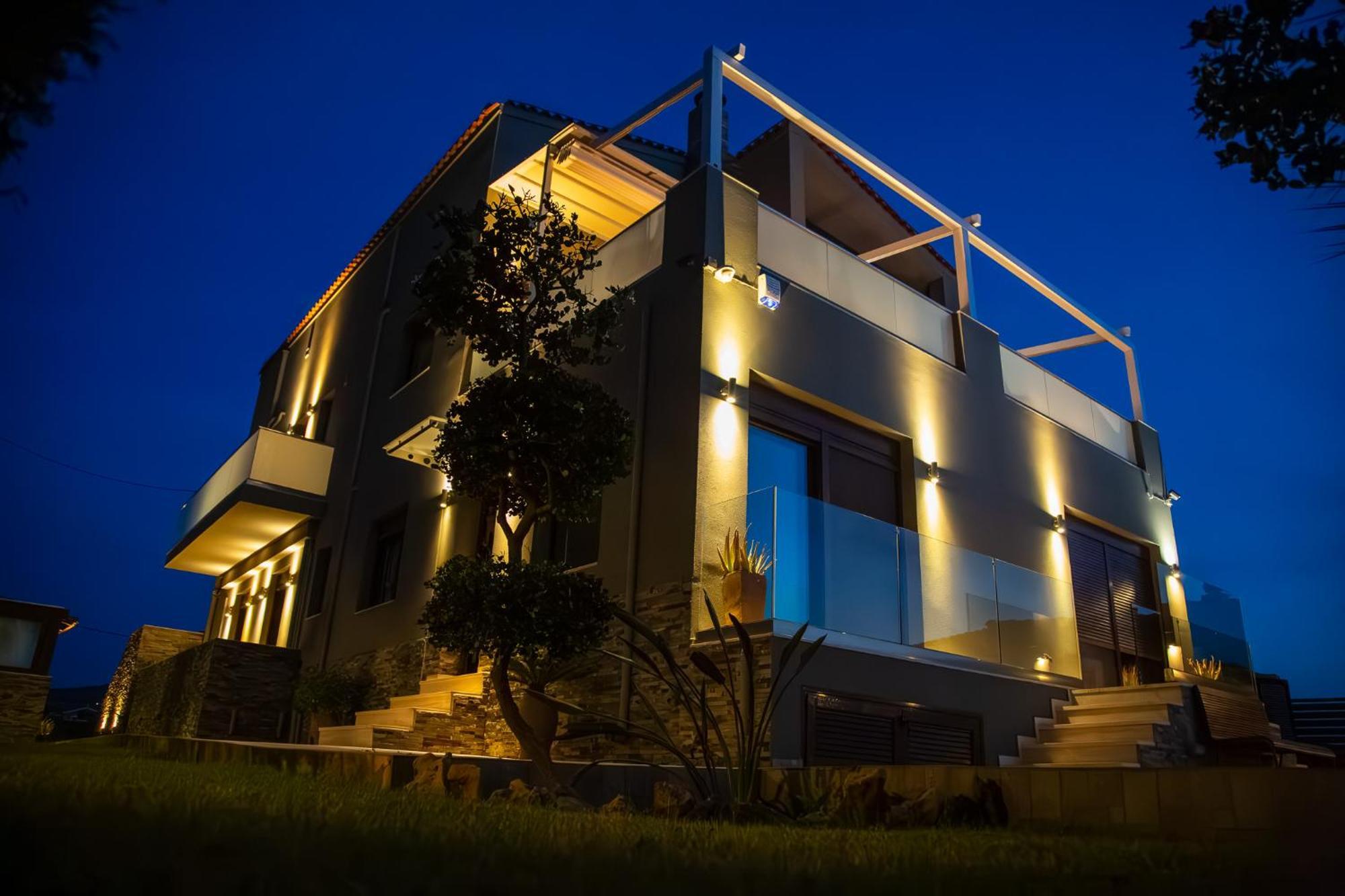 A Cozy Eco Villa By The Sea Gouves Exterior foto